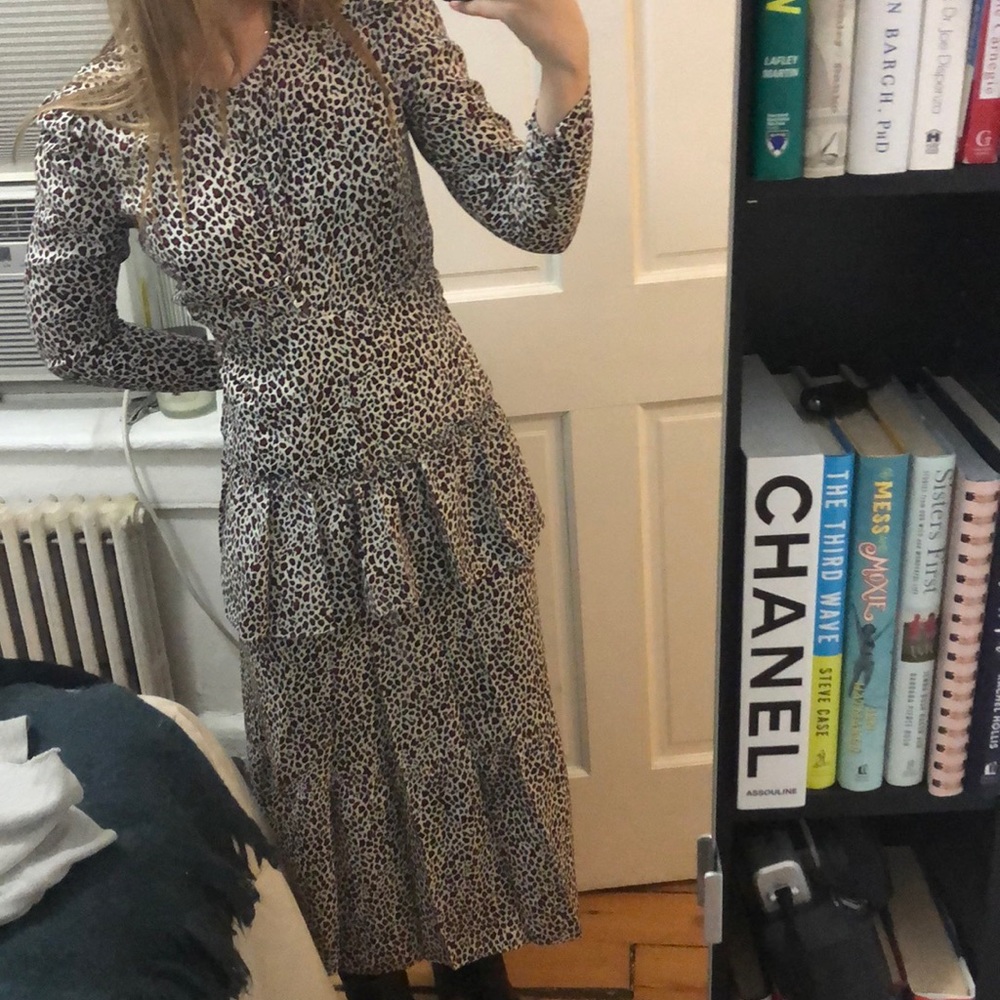 SOLD* Alc leopard print dress